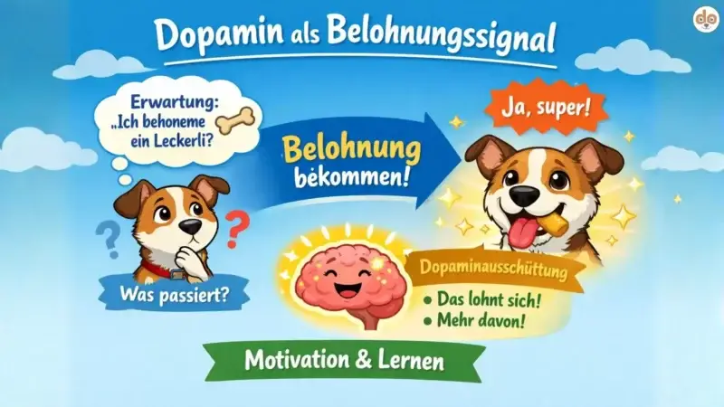 Dopamin & Belohnung im Hundetraining