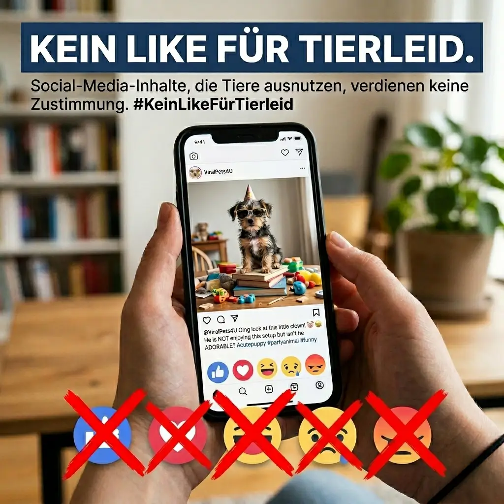 #KeinLikeFürTierleid: Tierschutz in sozialen Medien