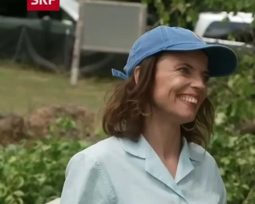 Screenshot SRF Video und Mona Vetsch