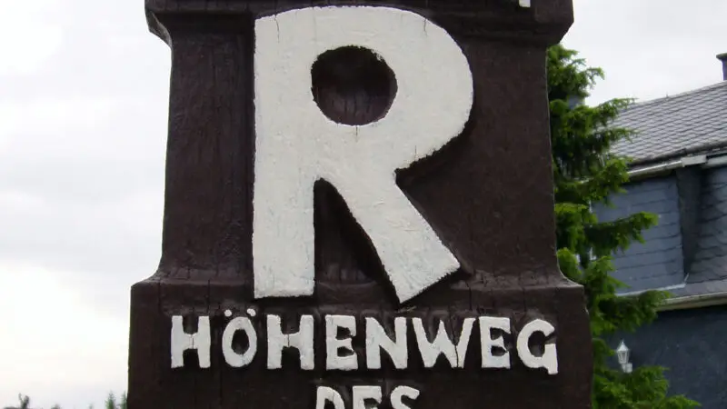 Rennsteig / Thüringer Wald - thueringer wald rennsteig 20411