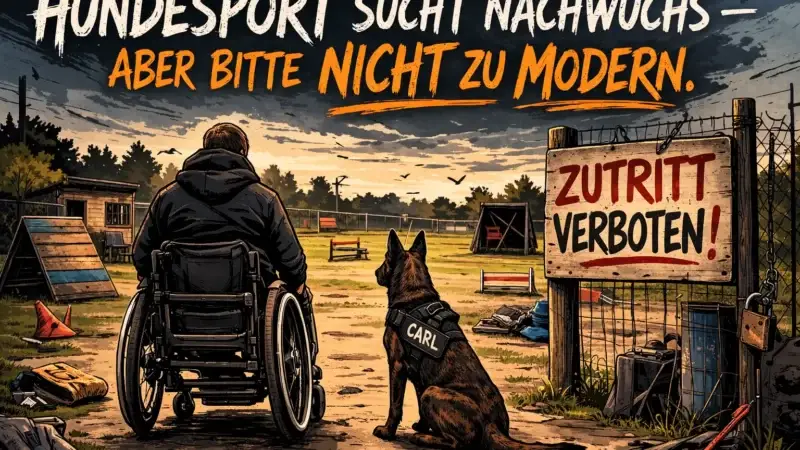 Hundesport sucht Nachwuchs – aber bitte nicht zu modern
