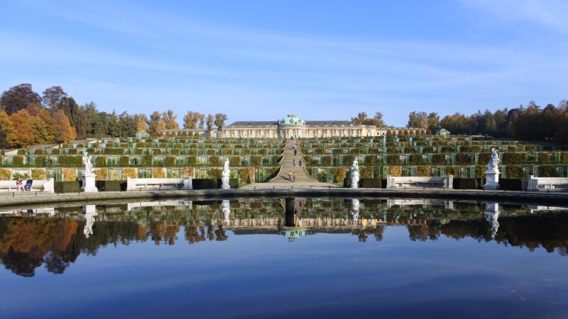 Schloss Sanssouci - schloss sanssouci 8463