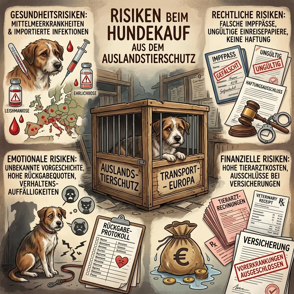 Risiken beim Tierschutzkauf: Gesundheit, Recht, Kosten
