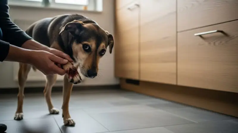 Pfotenverletzung beim Hund: Erkennen, Sofort-Hilfe, Tierarzt-Indikation