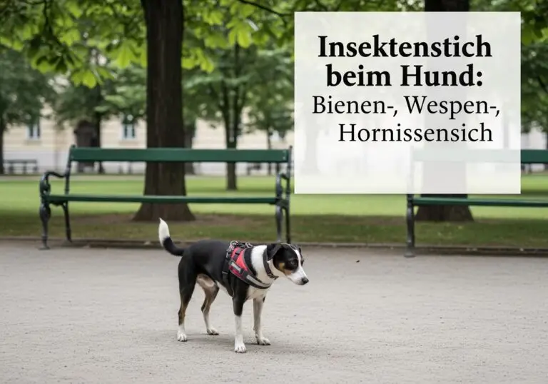 Insektenstich beim Hund: Bienen-, Wespen-, Hornissenstich