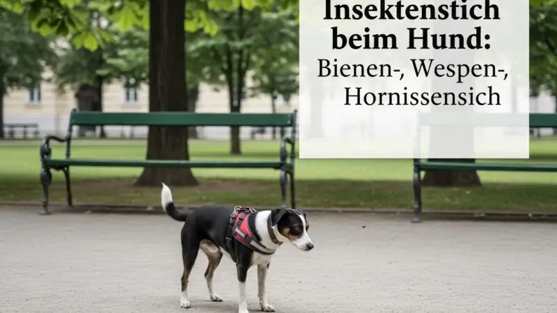 Insektenstich beim Hund: Bienen-, Wespen-, Hornissenstich