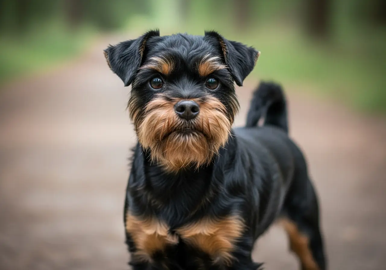 Foto eines Affenpinscher – KI-generiert (Imagen 4) für rundum.dog