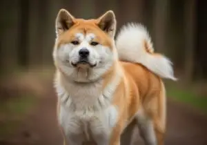 Foto eines Akita – KI-generiert (Imagen 4) für rundum.dog