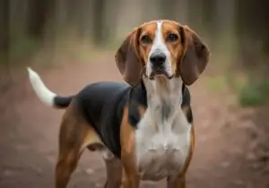 Foto eines Amerikanischer Foxhound – KI-generiert (Imagen 4) für rundum.dog