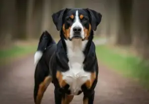 Foto eines Appenzeller Sennenhund – KI-generiert (Imagen 4) für rundum.dog