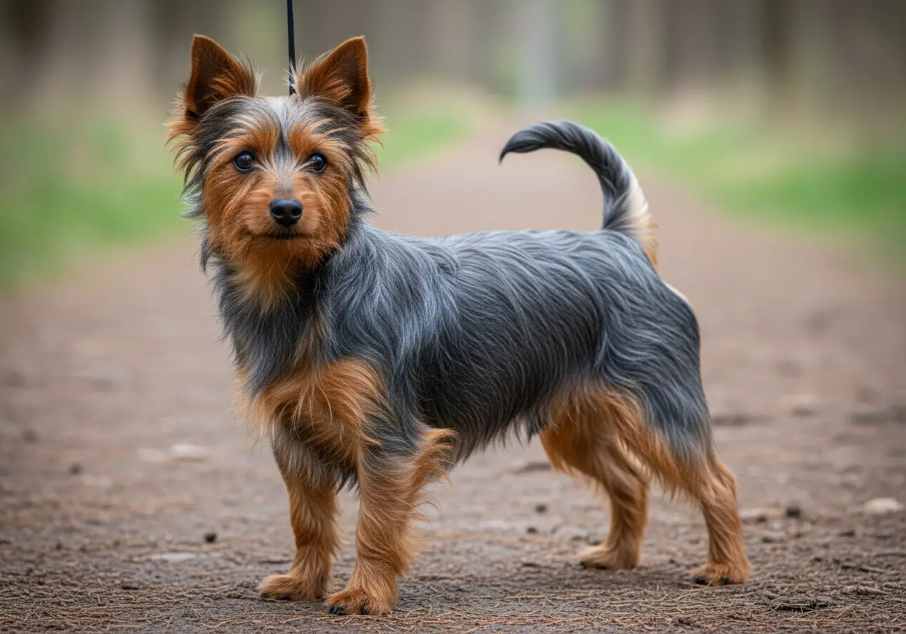 Foto eines Australischer Silky Terrier – KI-generiert (Imagen 4) für rundum.dog