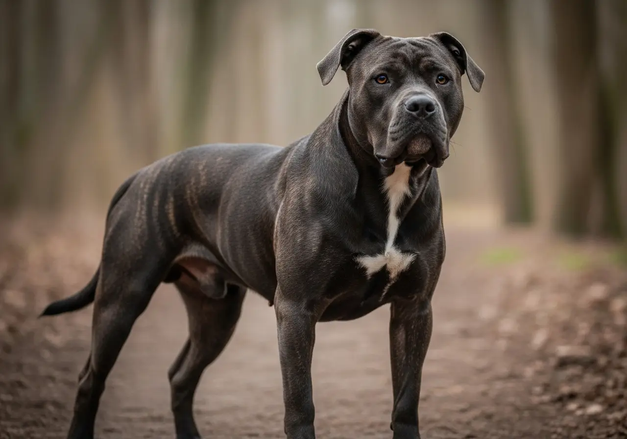 Foto eines Bandog – KI-generiert (Imagen 4) für rundum.dog