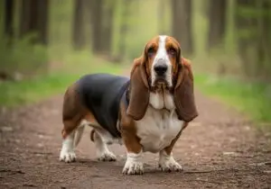 Foto eines Basset Hound – KI-generiert (Imagen 4) für rundum.dog