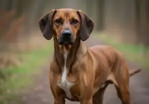 Foto eines Bayrischer Gebirgsschweisshund – KI-generiert (Imagen 4) für rundum.dog