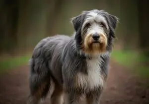 Foto eines Bearded Collie – KI-generiert (Imagen 4) für rundum.dog