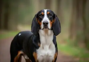 Foto eines Berner Laufhund – KI-generiert (Imagen 4) für rundum.dog