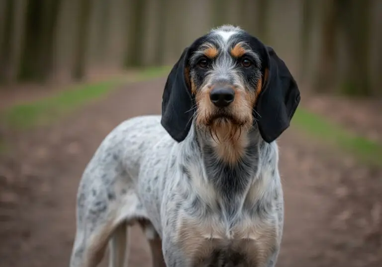 Blauer Griffon der Gascogne (Griffon Bleu)