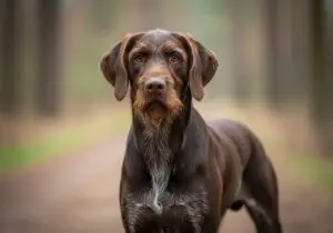 Foto eines Böhmisch Rauhbart (Cesky Fousek) – KI-generiert (Imagen 4) für rundum.dog