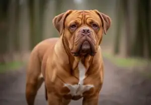 Foto eines Bordeaux Dogge – KI-generiert (Imagen 4) für rundum.dog