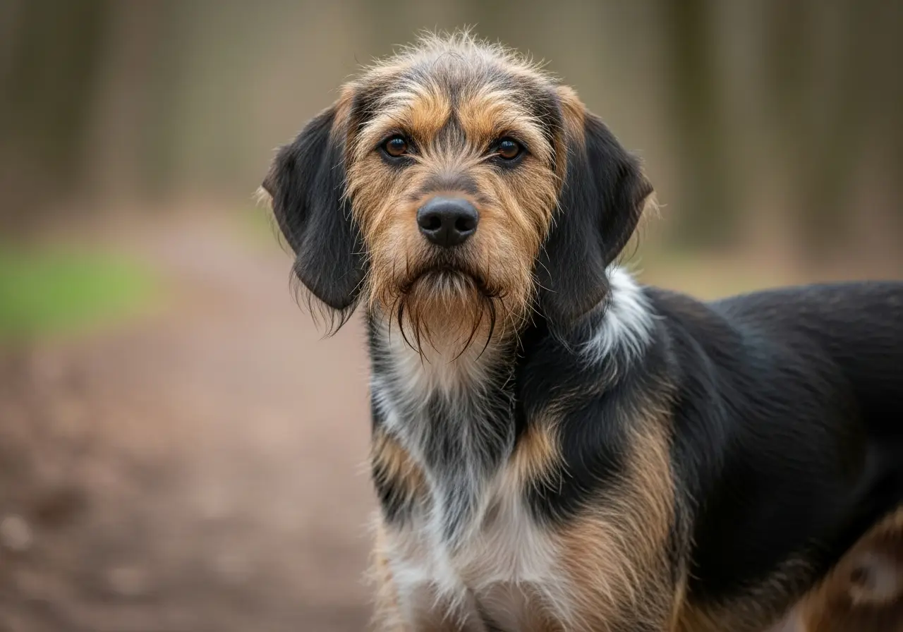 Foto eines Briquet Griffon Vendéen – KI-generiert (Imagen 4) für rundum.dog