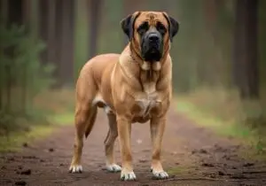 Foto eines Broholmer – KI-generiert (Imagen 4) für rundum.dog