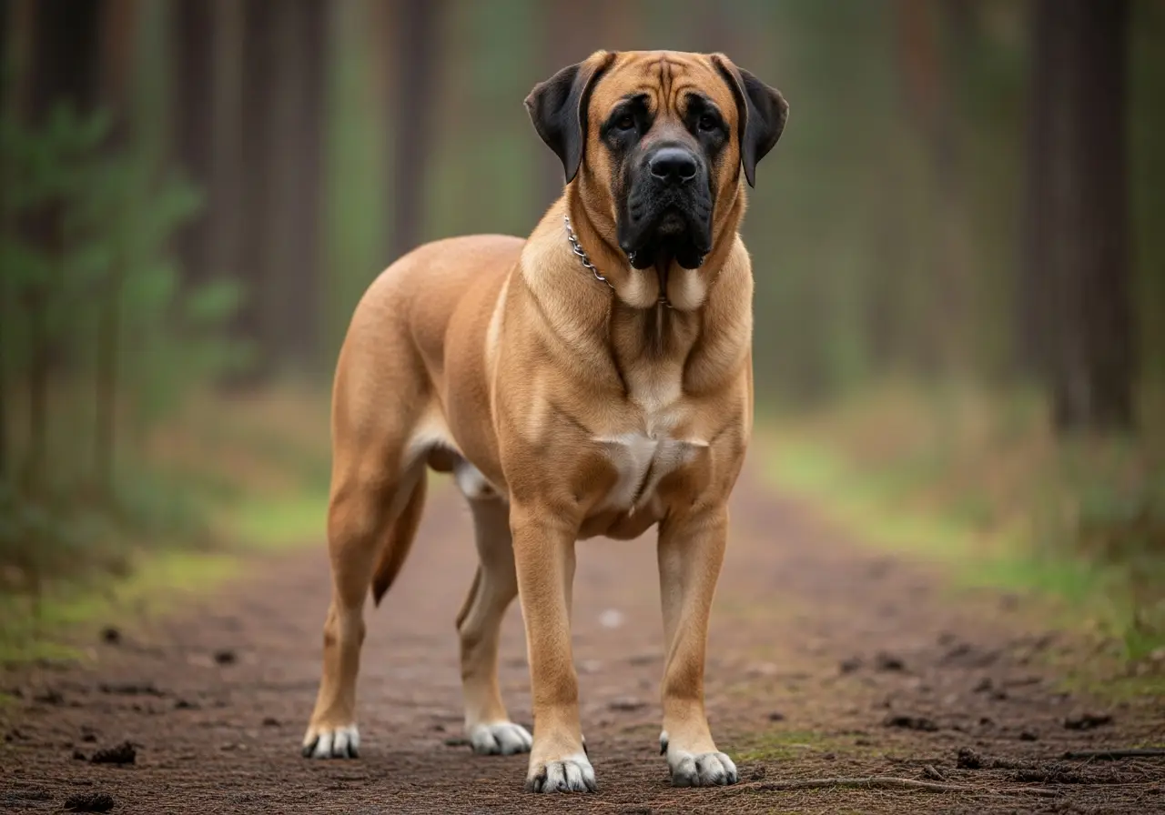 Foto eines Broholmer – KI-generiert (Imagen 4) für rundum.dog