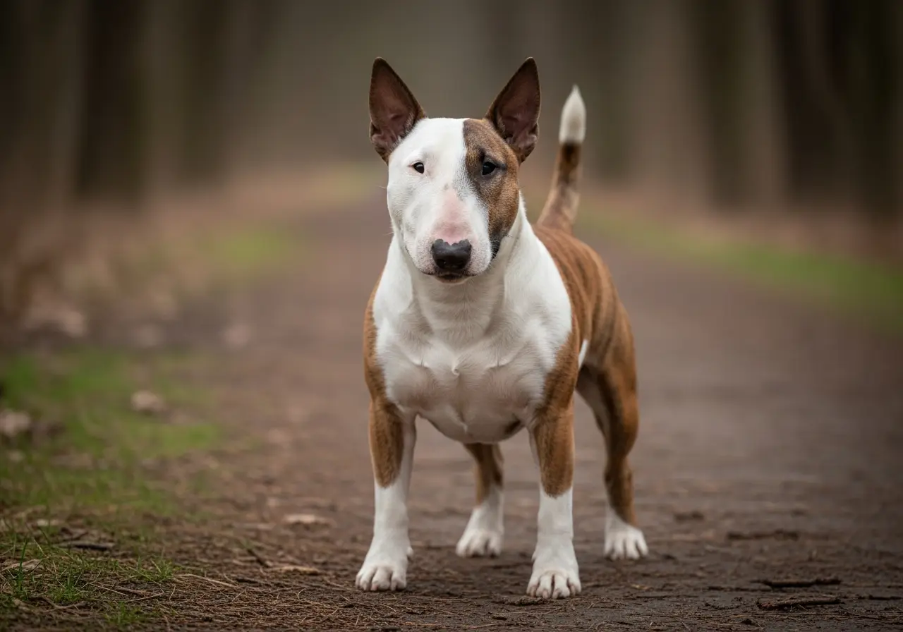 Foto eines Bullterrier – KI-generiert (Imagen 4) für rundum.dog