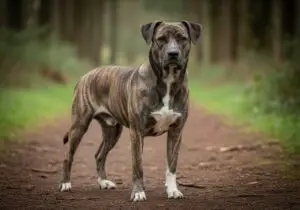 Foto eines Cão Fila de São Miguel – KI-generiert (Imagen 4) für rundum.dog