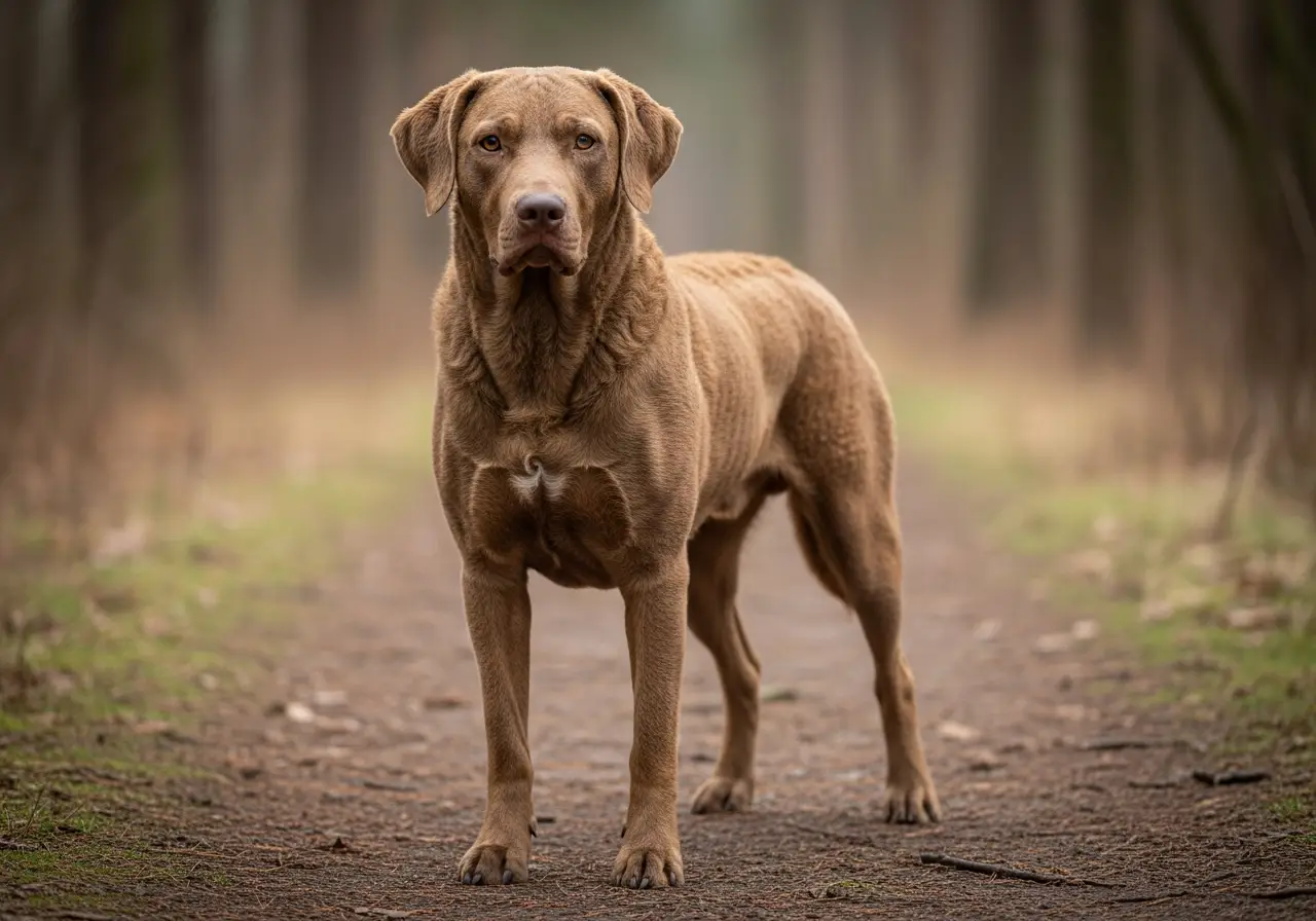 Foto eines Chesapeake Bay Retriever – KI-generiert (Imagen 4) für rundum.dog