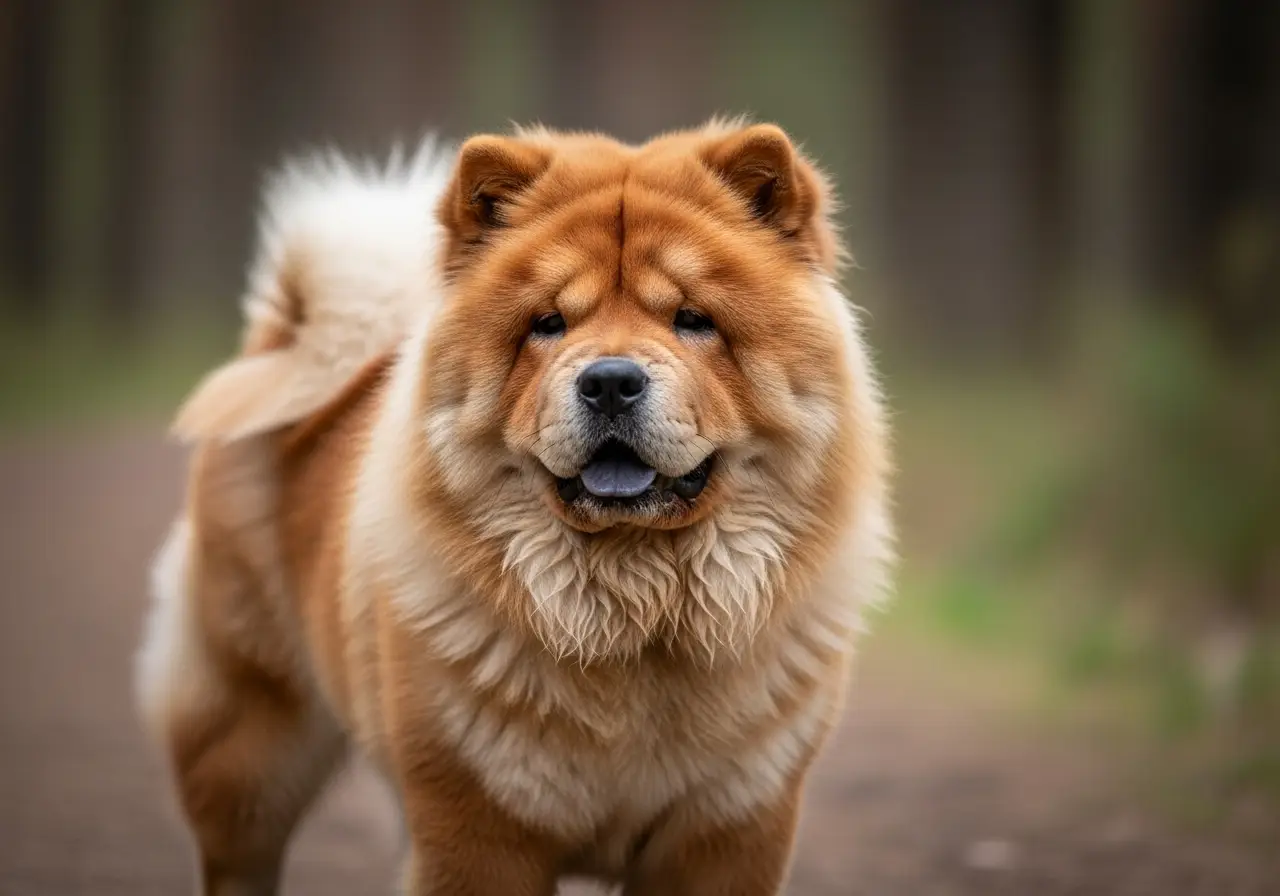 Foto eines Chow-Chow – KI-generiert (Imagen 4) für rundum.dog