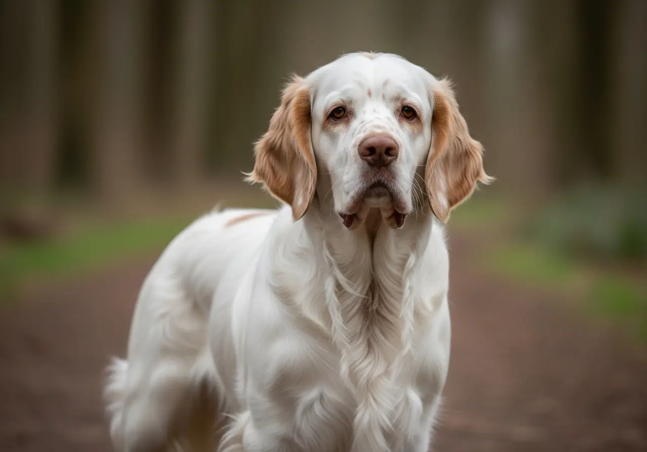 Foto eines Clumber Spaniel – KI-generiert (Imagen 4) für rundum.dog