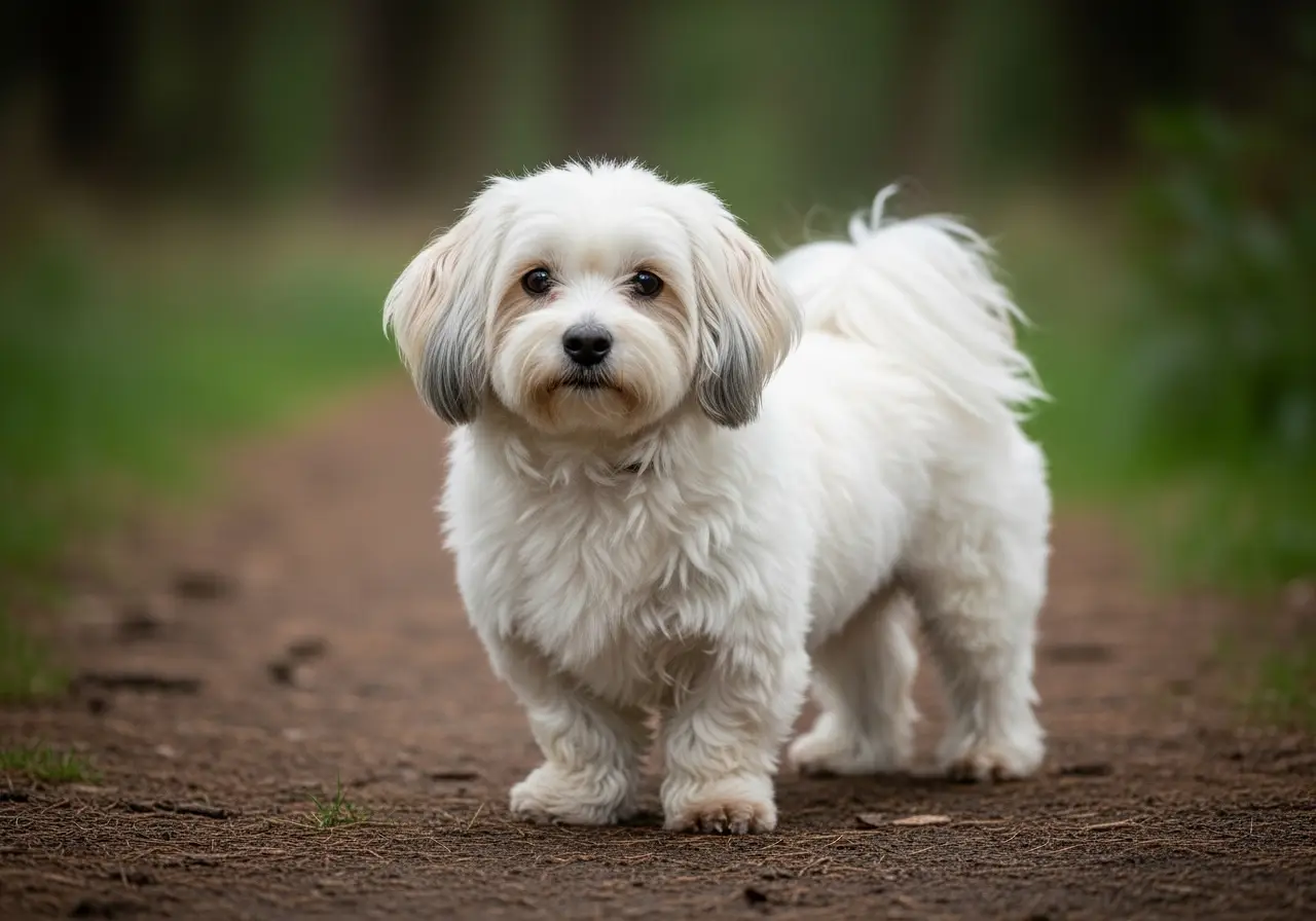 Foto eines Coton de Tuléar – KI-generiert (Imagen 4) für rundum.dog