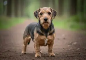 Foto eines Dandie Dinmont Terrier – KI-generiert (Imagen 4) für rundum.dog