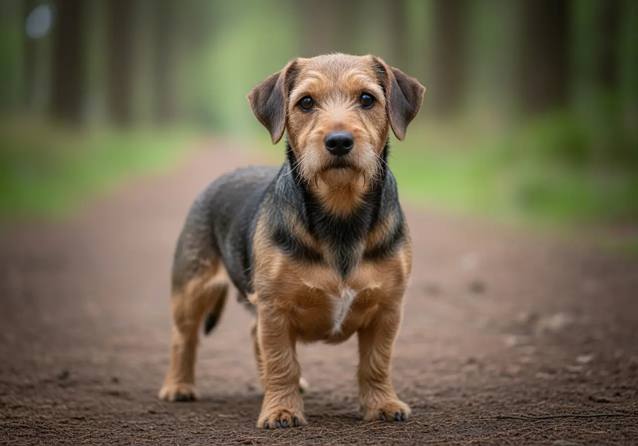 Foto eines Dandie Dinmont Terrier – KI-generiert (Imagen 4) für rundum.dog