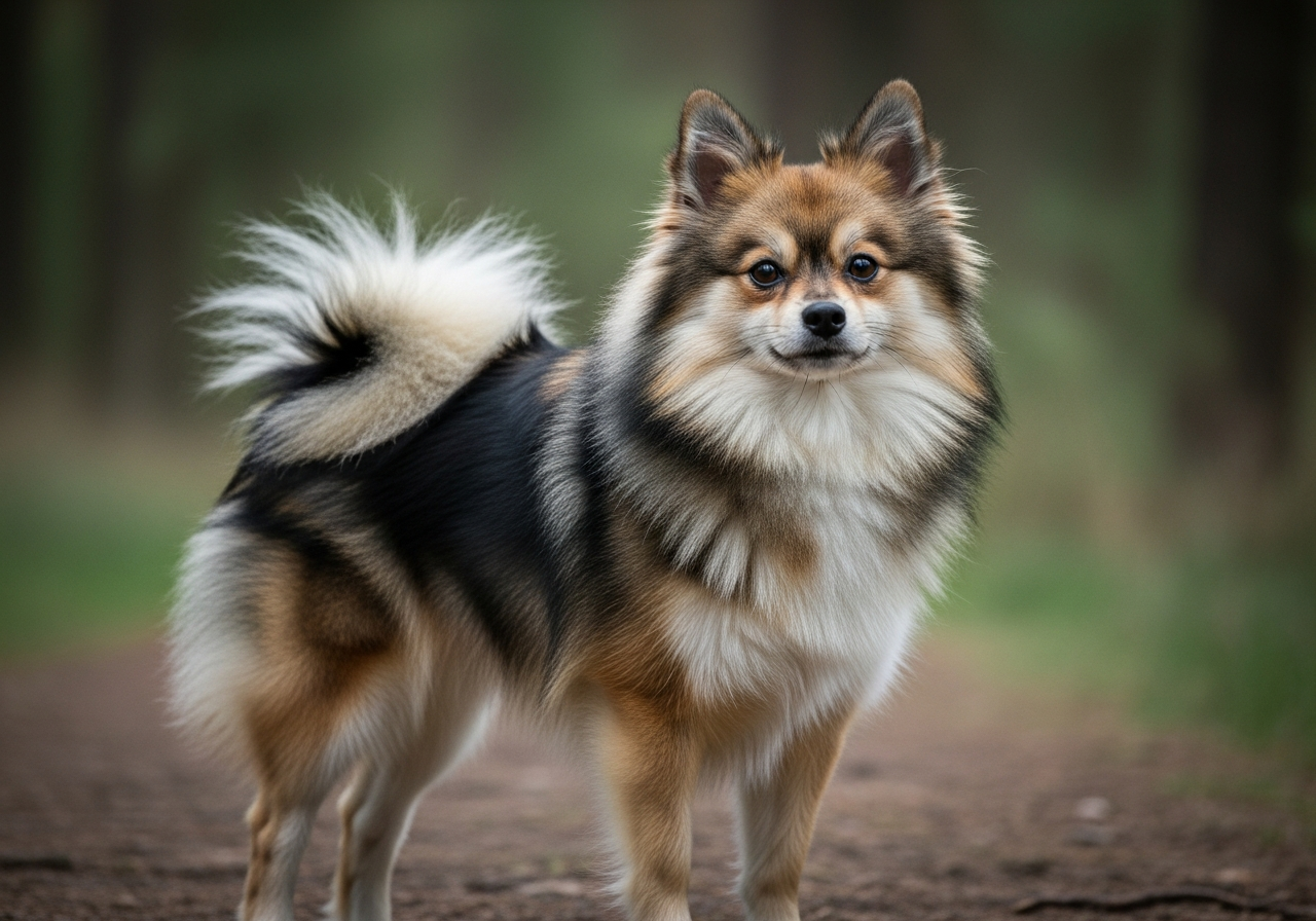 Foto eines Deutscher Spitz – KI-generiert (Imagen 4) für rundum.dog