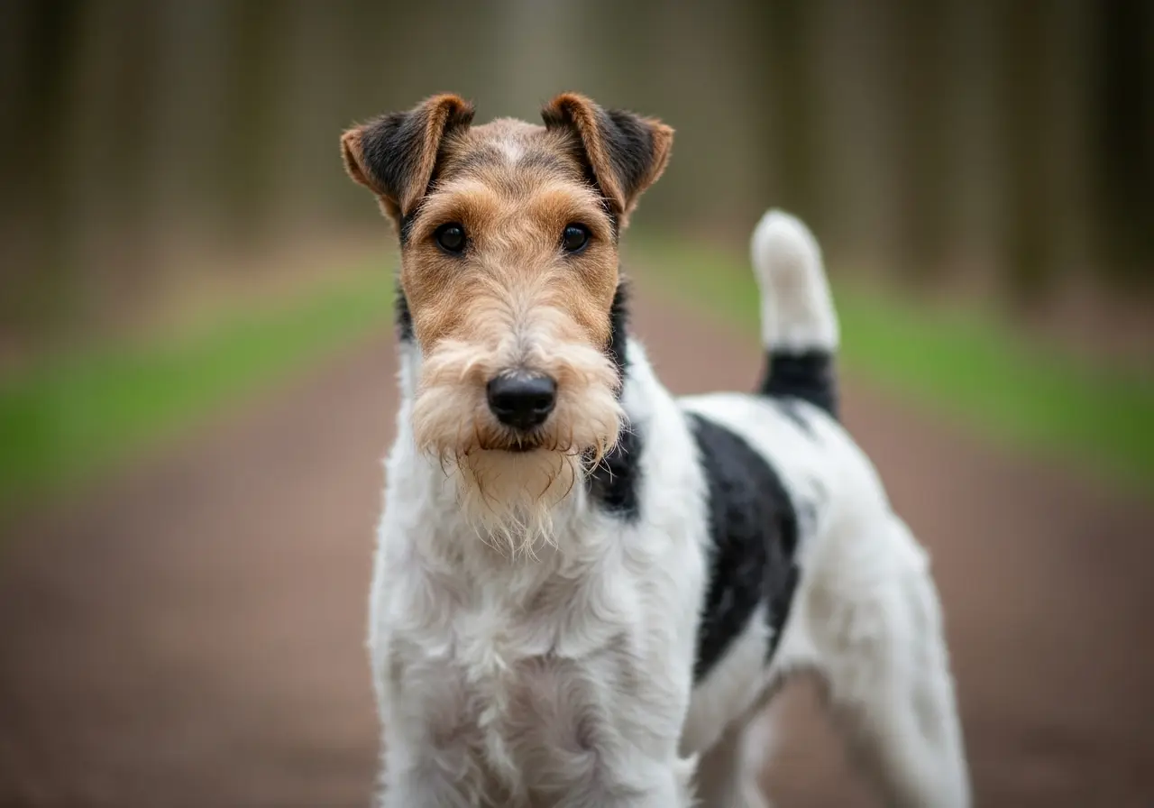 Foto eines Drahthaar-Foxterrier – KI-generiert (Imagen 4) für rundum.dog