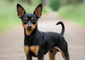 Foto eines English Toy Terrier – KI-generiert (Imagen 4) für rundum.dog