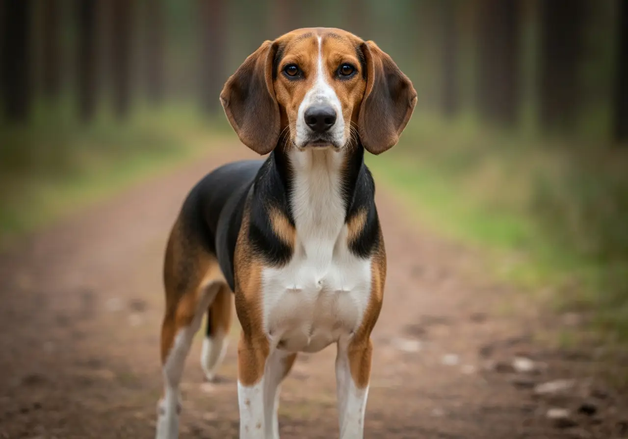 Foto eines Estnische Bracke (Eesti Hagijas) – KI-generiert (Imagen 4) für rundum.dog