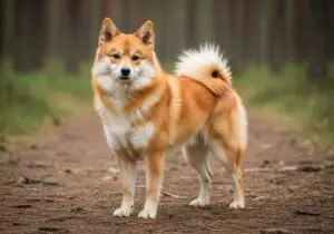Foto eines Finnen-Spitz – KI-generiert (Imagen 4) für rundum.dog