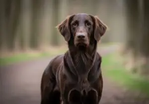 Foto eines Flat Coated Retriever – KI-generiert (Imagen 4) für rundum.dog