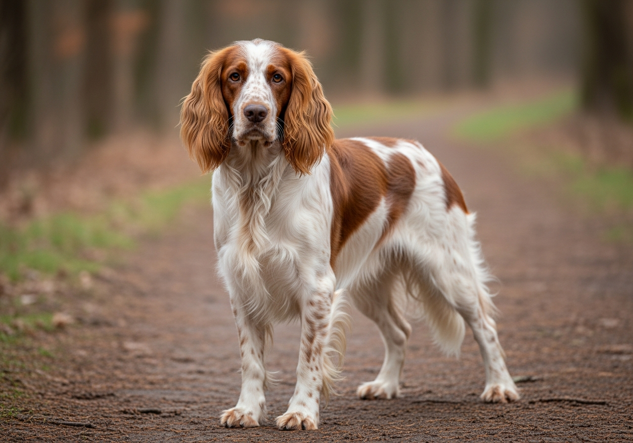 Foto eines Französischer Spaniel – KI-generiert (Imagen 4) für rundum.dog