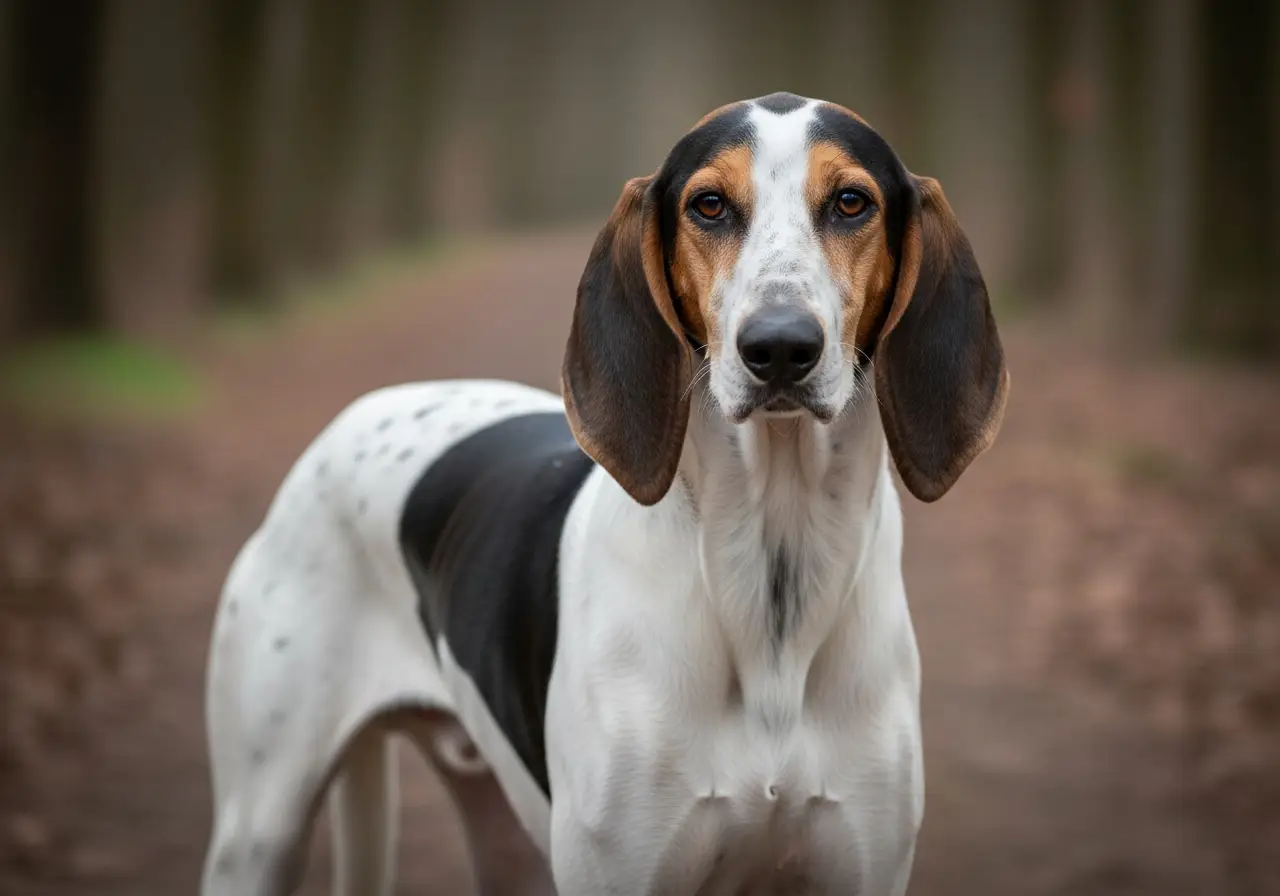Foto eines Gascon Saintongeois – KI-generiert (Imagen 4) für rundum.dog