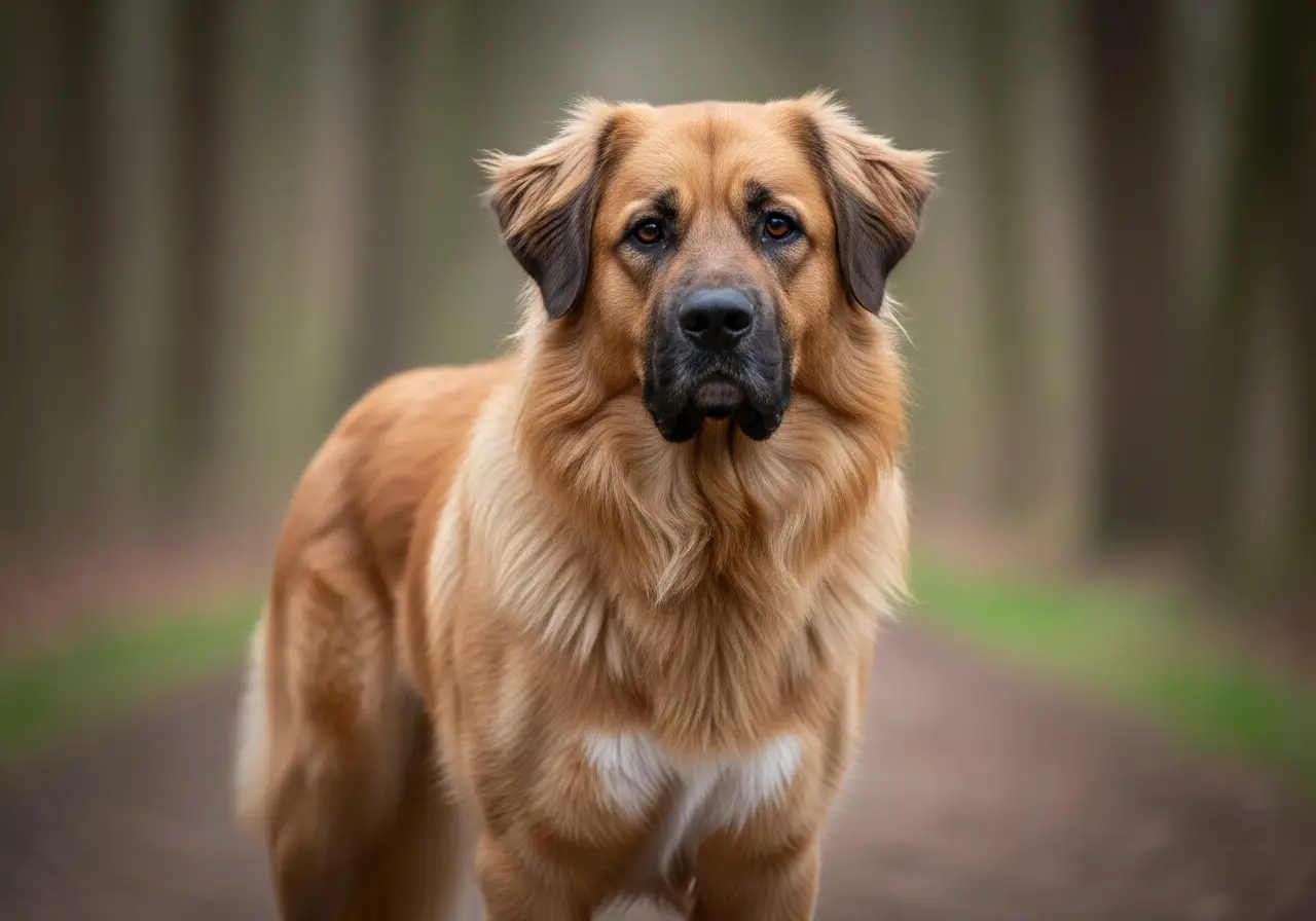 Foto eines Germanischer Bärenhund – KI-generiert (Imagen 4) für rundum.dog