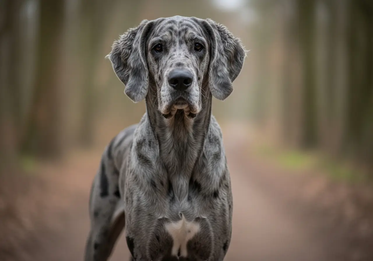 Foto eines Great Danoodle – KI-generiert (Imagen 4) für rundum.dog