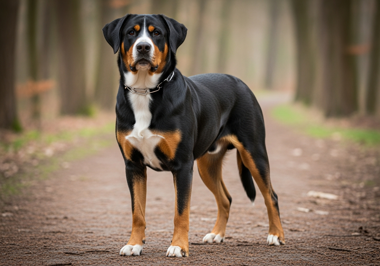 Foto eines Grosser Schweizer Sennenhund – KI-generiert (Imagen 4) für rundum.dog