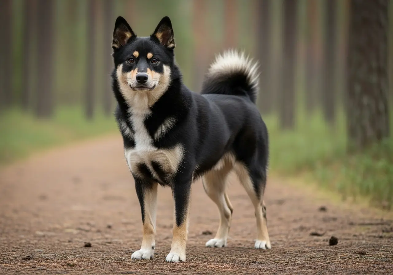 Foto eines Karelischer Bärenhund – KI-generiert (Imagen 4) für rundum.dog