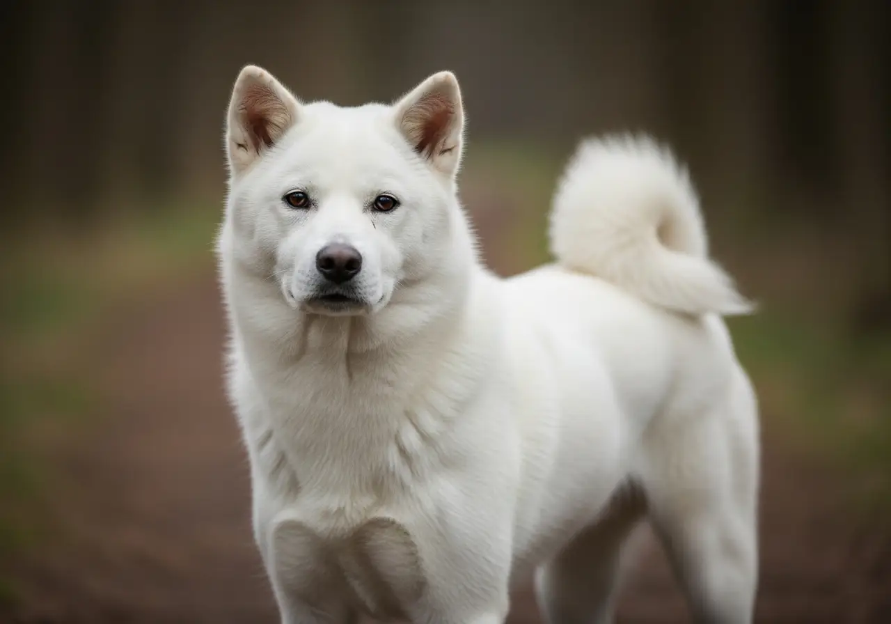 Foto eines Kishu – KI-generiert (Imagen 4) für rundum.dog