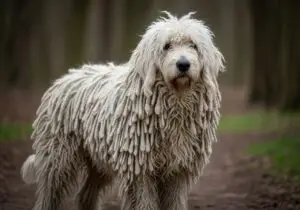 Foto eines Komondor – KI-generiert (Imagen 4) für rundum.dog
