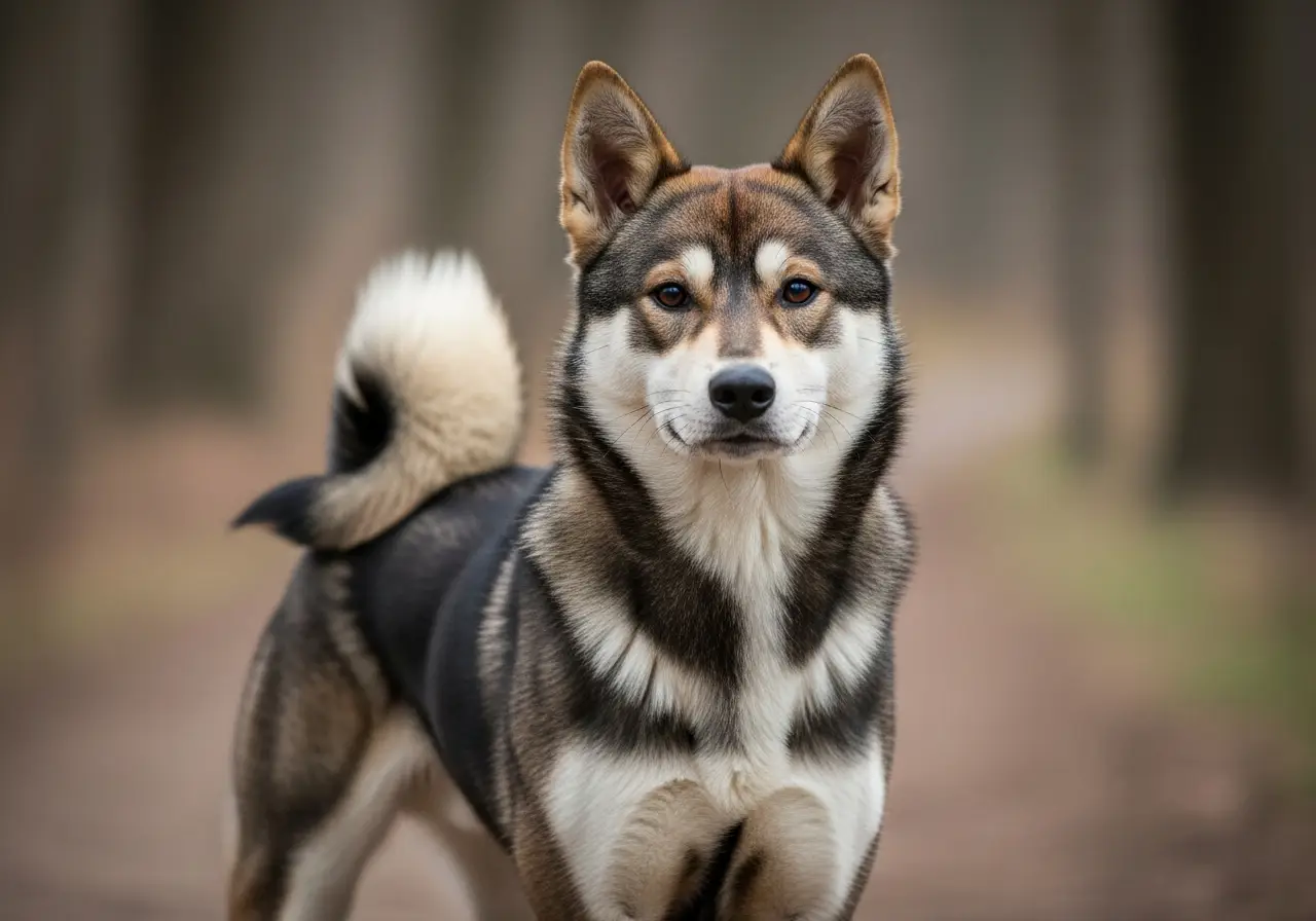 Foto eines Koreanischer Jindo – KI-generiert (Imagen 4) für rundum.dog