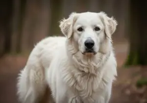 Foto eines Kuvasz – KI-generiert (Imagen 4) für rundum.dog